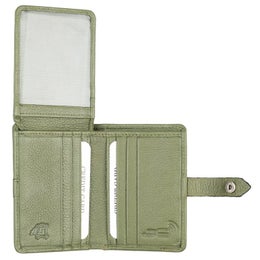 A. Eriksson Oy | Pieni nahkalompakko &Aring;va Aurora, oliivi