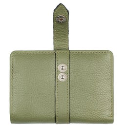 A. Eriksson Oy | Pieni nahkalompakko &Aring;va Aurora, oliivi