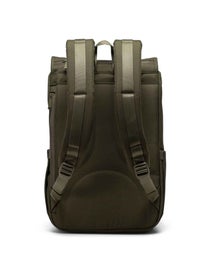 -16% | Herschel Little America Mid reppu 21L (15") | Ivy green
