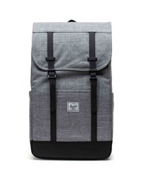 -16% | Herschel Retreat ECO reppu 23L (tietokone 15") | Raven crosshatch