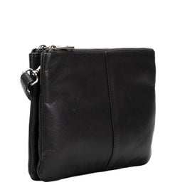 A. Eriksson Oy, H&ouml;gsar Henni | Nahkainen olkalaukku, musta