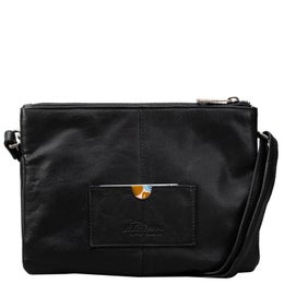 A. Eriksson Oy, H&ouml;gsar Henni | Nahkainen olkalaukku, musta