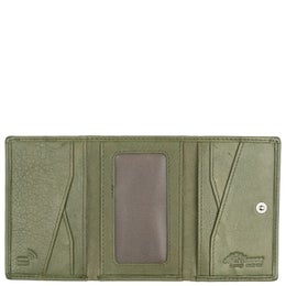 A. Eriksson Oy, H&ouml;gsar Helj&auml; | Pieni nahkalompakko, oliivi