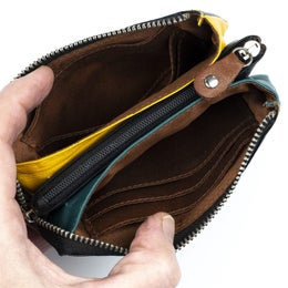 A. Eriksson Oy, H&ouml;gsar Hope | Nahkalompakko/pussukka, musta mix