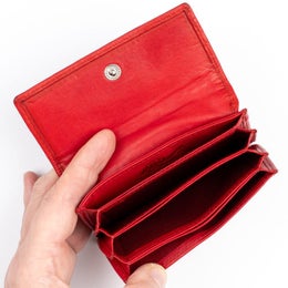 A. Eriksson Oy, H&ouml;gsar Helmiina | Pieni korttilompakko, punainen