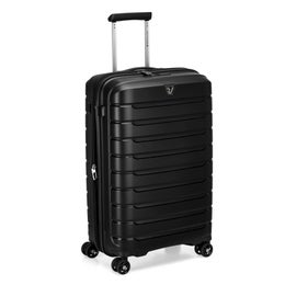Roncato B-Flying Security | Matkalaukku 68cm, laajennettava (73-87L, 3,3kg) | Musta