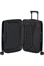 Samsonite Nuon | Lentolaukku 55cm, USB, laajennettava (38-42L, 2,5kg) | Metallic dark blue