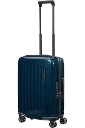 Samsonite Nuon | Lentolaukku 55cm, USB, laajennettava (38-42L, 2,5kg) | Metallic dark blue