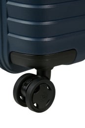 Samsonite Intuo Easy Access | Lentolaukku etutaskulla 55cm, laajennettava (42-48L, 2,7kg) | Blue nights