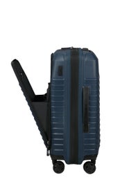 Samsonite Intuo Easy Access | Lentolaukku etutaskulla 55cm, laajennettava (42-48L, 2,7kg) | Blue nights