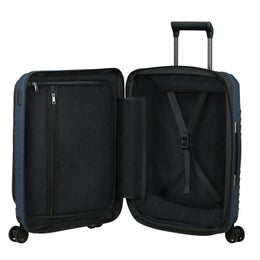 Samsonite Intuo Easy Access | Lentolaukku etutaskulla 55cm, laajennettava (42-48L, 2,7kg) | Blue nights