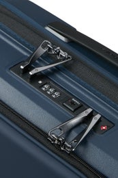Samsonite Intuo Easy Access | Lentolaukku etutaskulla 55cm, laajennettava (42-48L, 2,7kg) | Blue nights