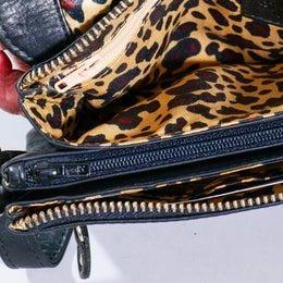 A. Eriksson Oy, Rosala Rihanna | Nahkainen monilokerolaukku, musta