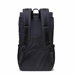 -16% | Herschel Little America ECO reppu 30L (l&auml;pp&auml;ri 15") | Black Tonal