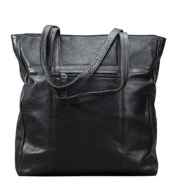 A. Eriksson Oy, Otava Outi | Nahkainen olkalaukku, musta