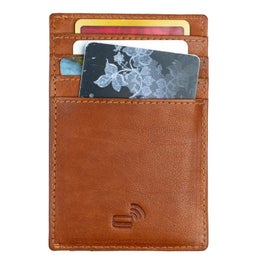 A. Eriksson Oy, Ecker&ouml; Emmett | Nahkainen korttilompakko, konjakki