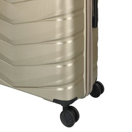 Enrico Benetti Titan | Iso matkalaukku 75cm, laajeneva  (4,3kg) | Shampanja