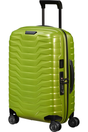 Samsonite Proxis | Matkalaukku 55x40x20/23 laajeneva, USB (38-44L, 2,3kg ) Lime vihre&auml;
