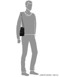 Enrico Benetti | Kankainen pieni olkalaukku s&auml;&auml;t&ouml;hihnalla ja vy&ouml;paikalla | 46050 musta