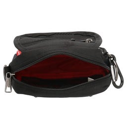 Enrico Benetti | Kankainen pieni olkalaukku s&auml;&auml;t&ouml;hihnalla ja vy&ouml;paikalla | 46050 musta