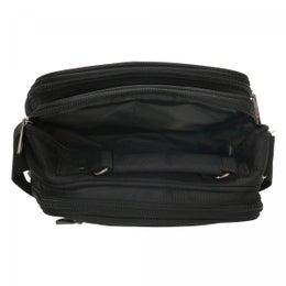 Enrico Benetti | Kankainen pienempi olkalaukku s&auml;&auml;t&ouml;hihnalla | 47148 musta