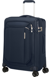 Samsonite Respark | 2-puolinen XL lentolaukku 55x40x23-27 cm | Midnight blue