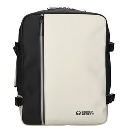 Enrico Benetti | Ryanair 40cm vedenpit&auml;v&auml; matkareppu, musta-beige