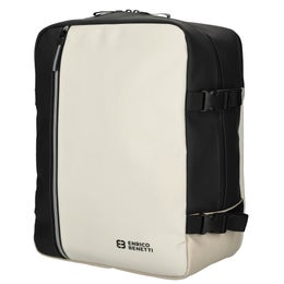 Enrico Benetti | Ryanair 40cm vedenpit&auml;v&auml; matkareppu, musta-beige