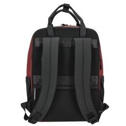 Enrico Benetti | Vedenpit&auml;v&auml; Finnair 40cm matkareppu, taupe-burgundy