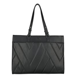 Enrico Benetti | Olkalaukku (PC 14"), sis. pitk&auml;n hihnan | Musta