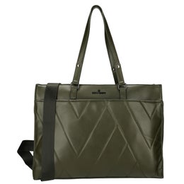 Enrico Benetti | Olkalaukku (PC 14"), sis. pitk&auml;n hihnan | Oliivi