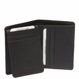 A. Eriksson Oy pieni nahkalompakko 616-462 musta