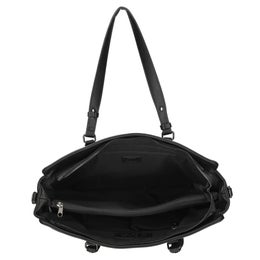 Enrico Benetti | Olkalaukku (PC 15,6"+tabletti), sis. pitk&auml;n hihnan | musta