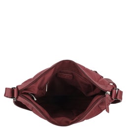 Enrico Benetti | Kankainen olkalaukku, toppamateriaali | Burgundy