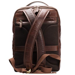 A. Eriksson Oy, Poikko Pirkka | Nahkainen matkareppu (PC 14"), ruskea