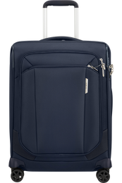 Samsonite Respark | 2-puolinen XL lentolaukku 55x40x23-27 cm | Midnight blue