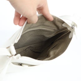 Pigeon Collection olkalaukku s&auml;&auml;t&ouml;hihnalla | 39207 valkoinen