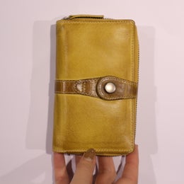 Old West naisten RFID-lompakko | 938 tummankeltainen