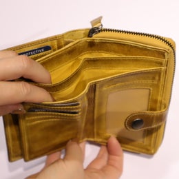 Old West naisten RFID-lompakko | 938 tummankeltainen