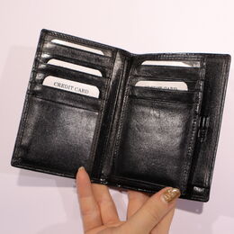 NABO RFID-lompakko keskikokoinen | NK-181 musta