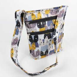 Baxxini kankainen olkalaukku | 5962 kissat