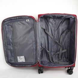 Cavalier Fabrix 2.0 | Laajeneva kankainen matkalaukku 69cm (66-74L) | Punainen