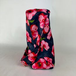 Baxxini kankainen olkalaukku / kassi | 5654,  pinkit kukat