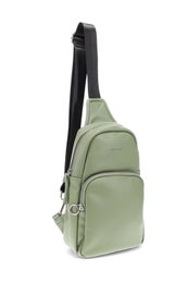 Migant | Crossbody-laukku tekstiilihihnalla | 1592 vihre&auml;