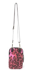 Migant | Kankainen k&auml;nnykk&auml;laukku, pinkki leopardi