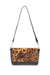 Migant | Pikkulaukku (sis. kaksi hihnaa), musta/leopardi