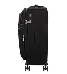 American Tourister Aerospin | Laajennettava XL lentolaukku 55cm (47-51L, 1,9kg) | Black