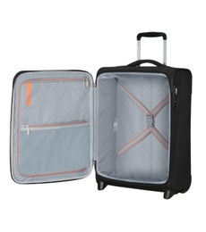 American Tourister Wanderlite | 2-py&ouml;r&auml;inen lentolaukku 55cm (43.5L,  2.1kg) | Black