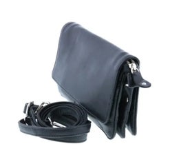 A. Eriksson Oy, Rosala Rihanna | Nahkainen monilokerolaukku, musta