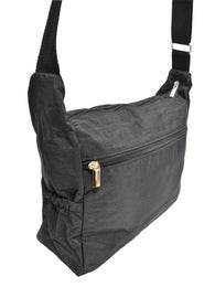 NABO tilava monilokeroinen kangaslaukku | 1657 musta